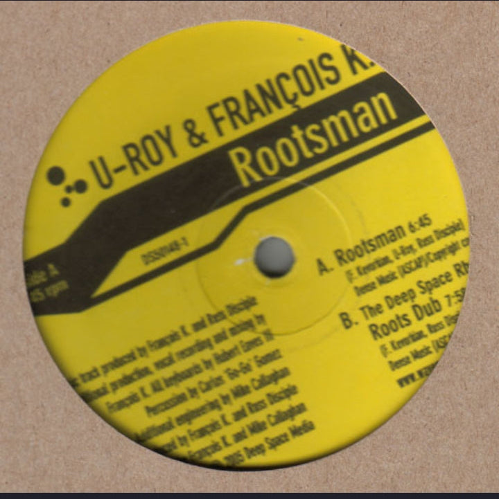 U-Roy & François Kevorkian - Rootsman (Edición Original US, Deep Space Media, 2005)