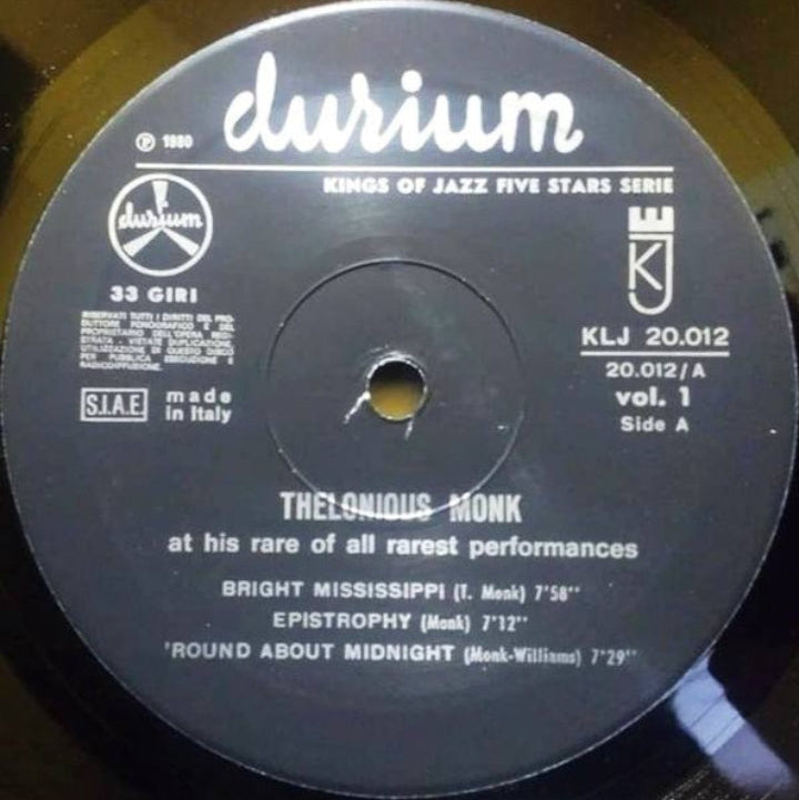 THELONIOUS MONK - HERE IS THELONIOUS MONK
