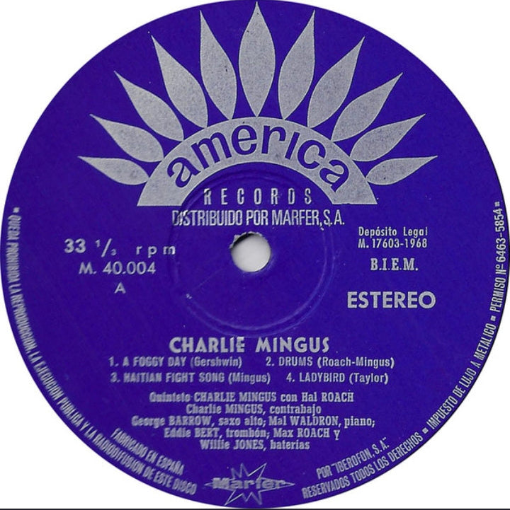 THE CHARLES MINGUS QUINTET - THE CHARLES MINGUS QUINTET