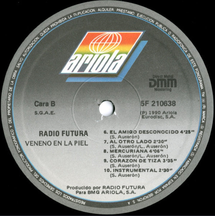 RADIO FUTURA - VENENO EN LA PIEL