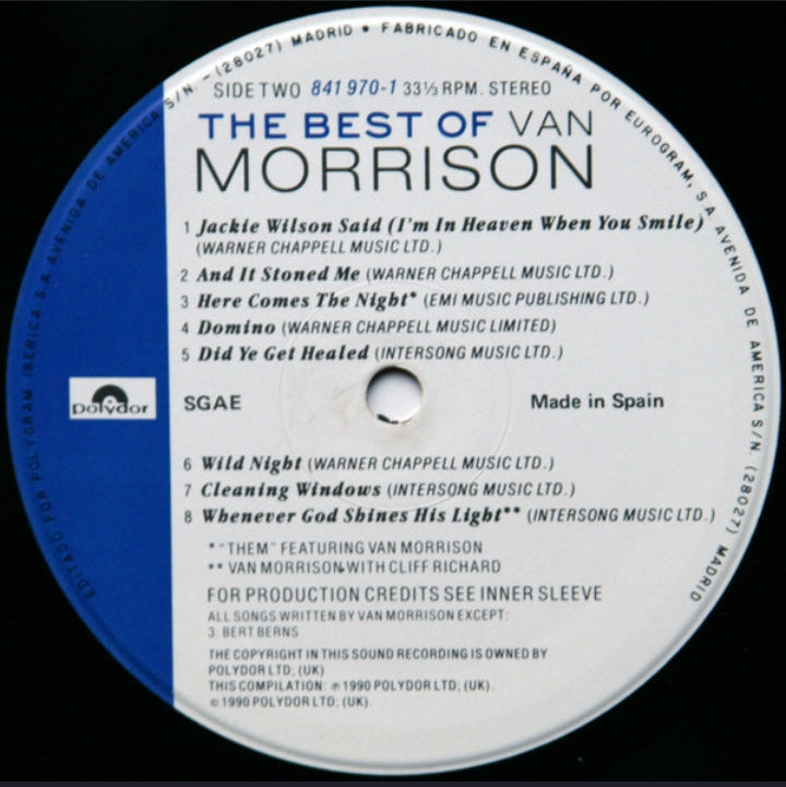 VAN MORRISON - THE BEST OF VAN MORRISON