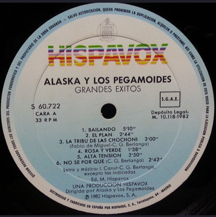 ALASKA Y LOS PEGAMOIDES - GRANDES ÉXITOS