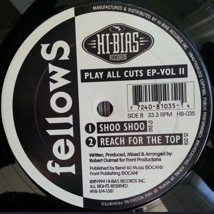 Fellows - Play All Cuts EP-Vol. II (Edición Canadá, 1994)