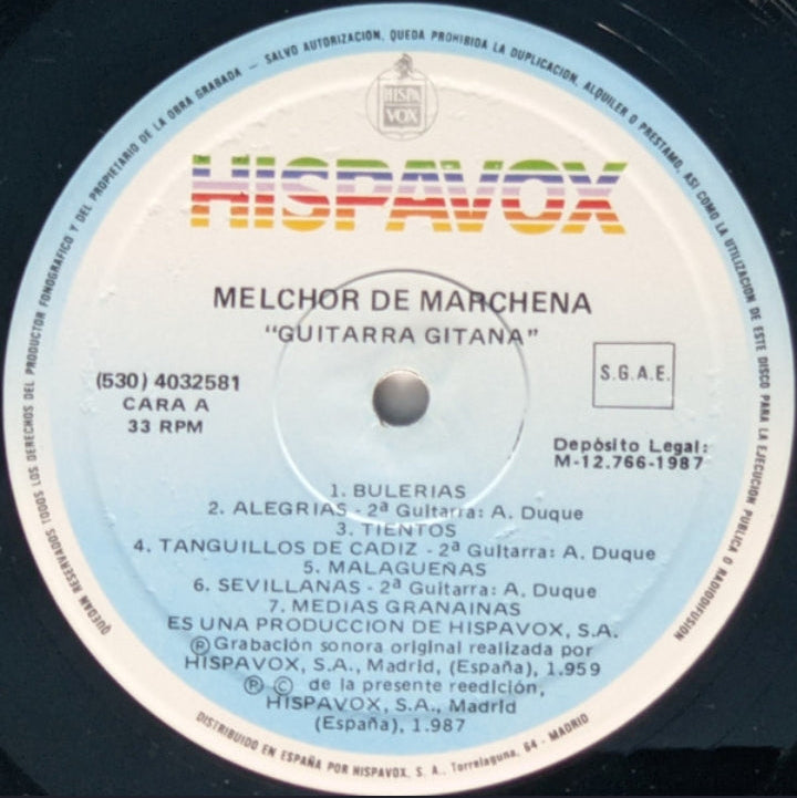 MELCHOR DE MARCHENA - GUITARRA GITANA