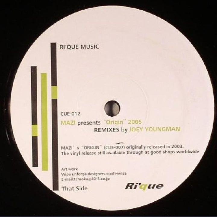 Mazi Namvar - Origin (2005) (Edición Original US, Rique Music, 2005)