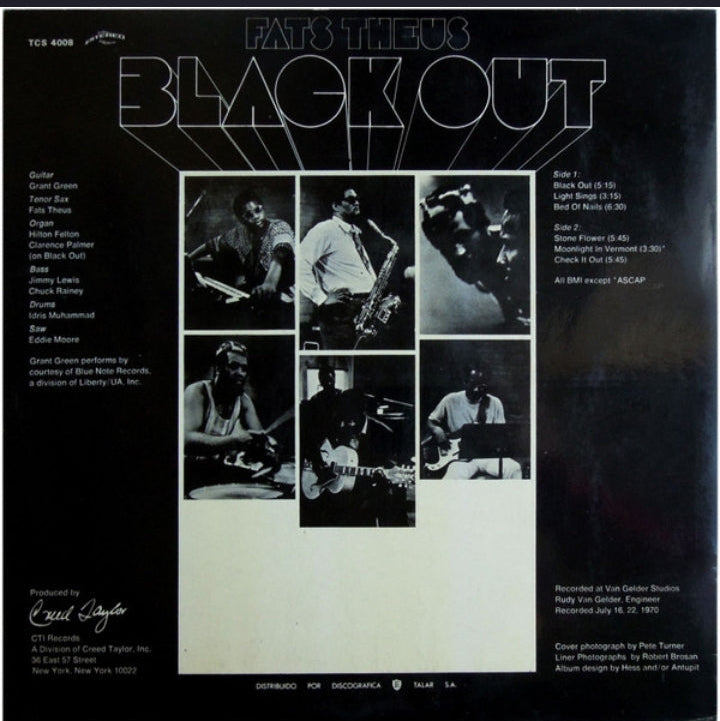 ARTHUR THEUS - BLACK OUT
