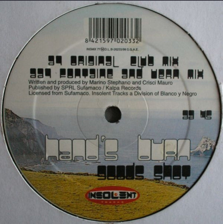 Hand's Burn - Good Shot (Edición Original España, 1999)