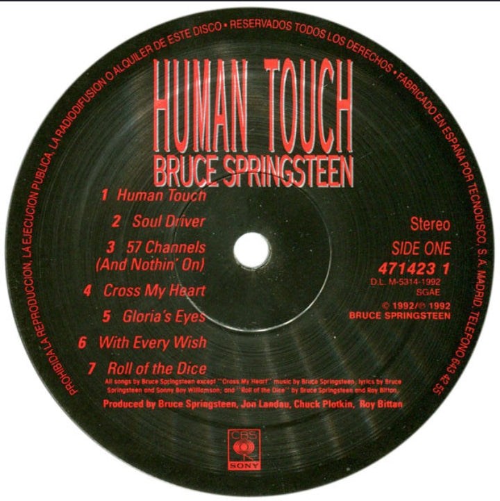 Bruce Springsteen - Human Touch (Edición España, 1992)