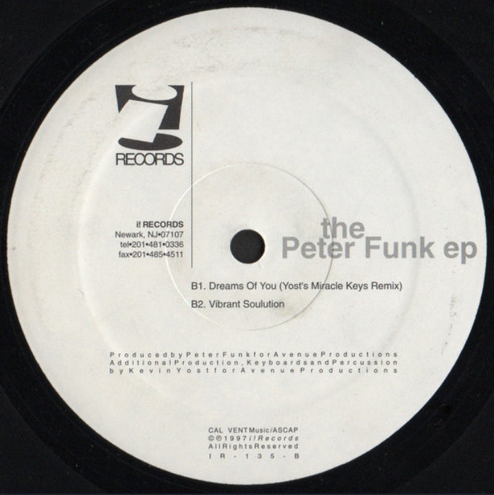 Peter Funk - The Peter Funk EP (Edición Original US, i! Records, 1997)