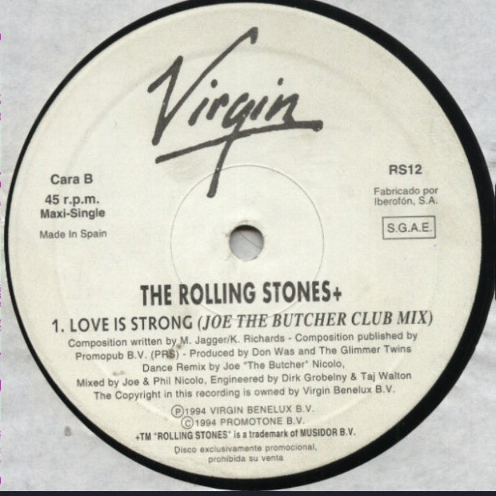 The Rolling Stones - Love Is Strong (Edición Especial Maxisingle España, 1994)
