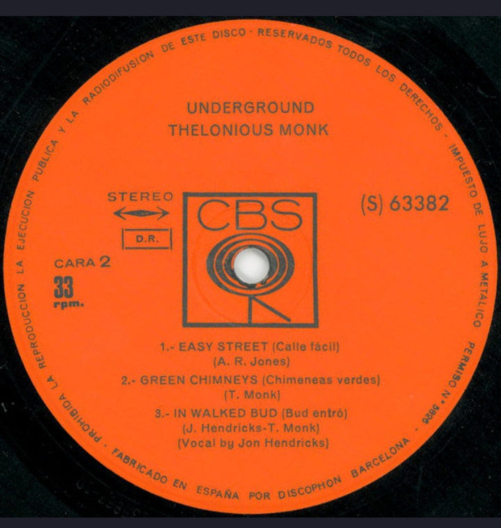 Thelonious Monk - Underground
