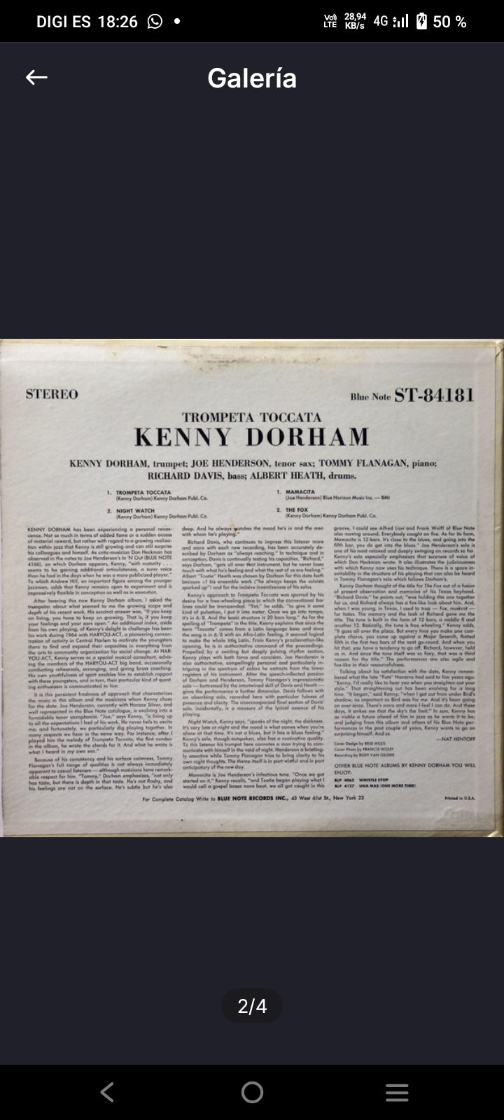 Kenny Dorham - Trompeta Tocata