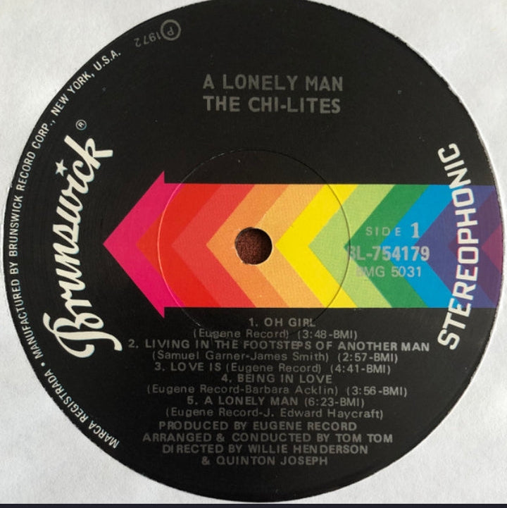 The Chi-Lites - A Lonely Man (Edición Original US, Brunswick, 1972)