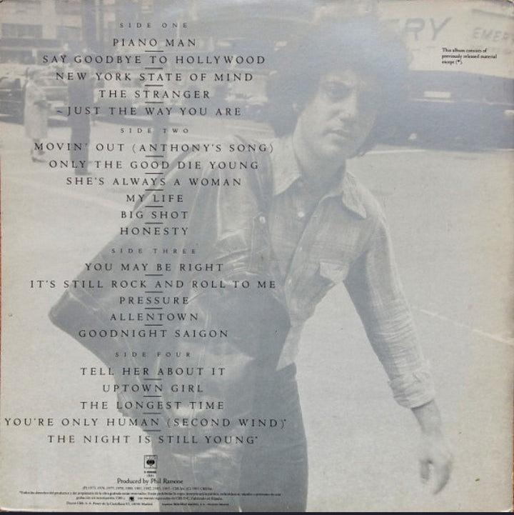 Billy Joel - Greatest Hits Volume I &amp; Volume II (Edición España, 1985)