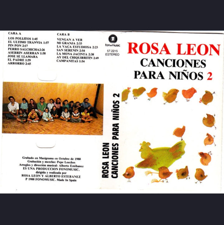 Rosa León - Canciones Para Niños 2 (Edición España, 1988)