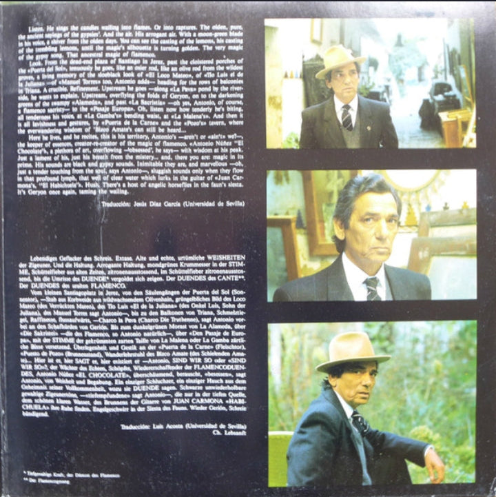 Antonio Núñez "El Chocolate" - Los Duendes Del Flamenco (Edición Original España, 1989)