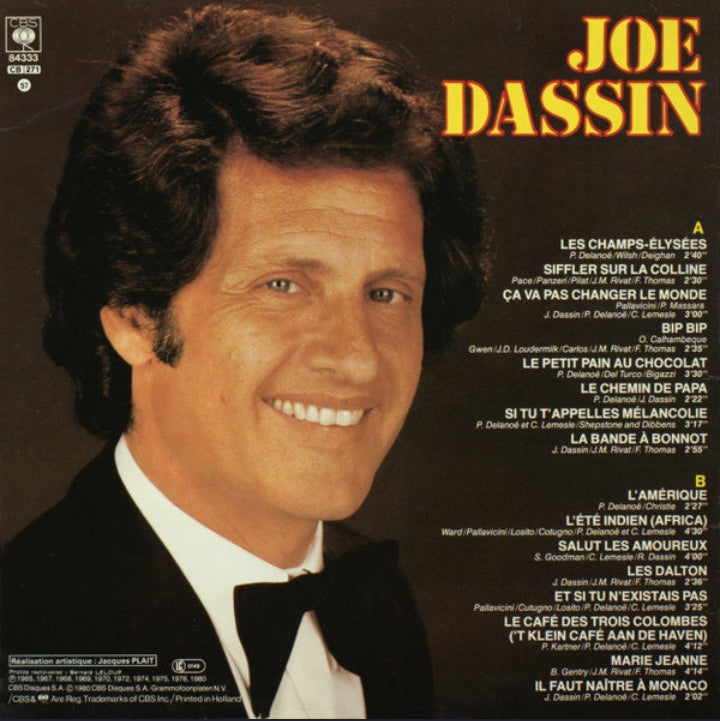 Joe Dassin - Joe Dassin (Edición Original Europea, 1980)
