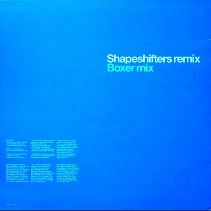 George Michael - Flawless (Go To The City) (Maxisingle Promo UK ½ Speed mastered, 2004)
