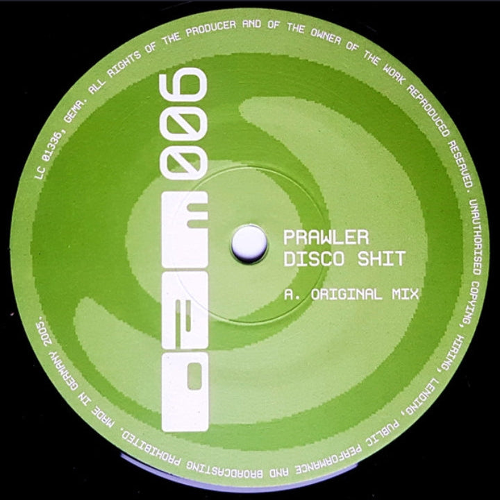 Prawler - Disco Shit (Edición Original Alemania, Schnittstelle Mastering, 2005)