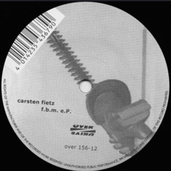 Carsten Fietz - F.B.M. E.P. (Edición Original Alemania, Overdrive, 2005)