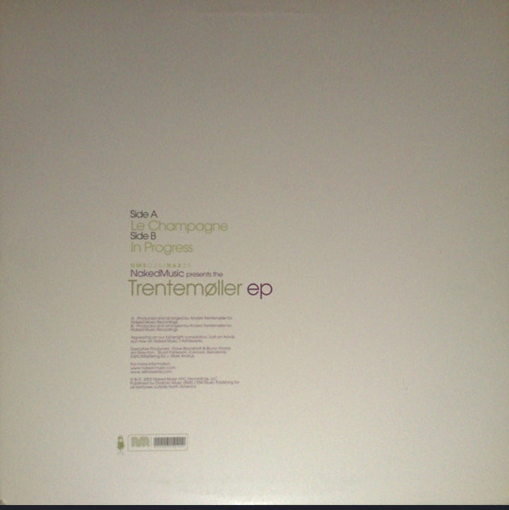 Trentemøller - Trentemøller EP (Edición Original US, Naked Music, 2003)