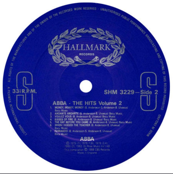 ABBA - THE HITS 2