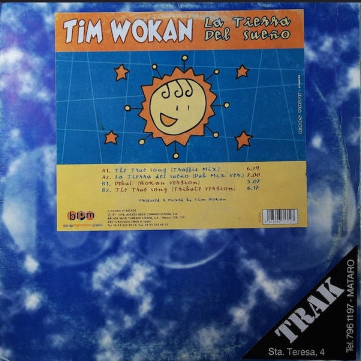 Tim Wokan - La Tierra Del Sueño (Edición Original España, Bit Progressive Music, 1998)