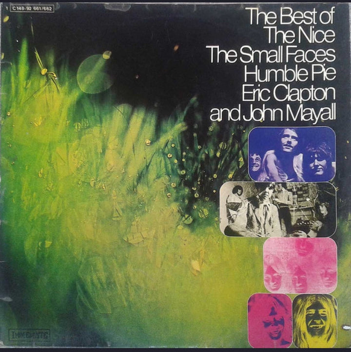 Various Artists - The Best Of The Nice, The Small Faces, Humble Pie, Eric Clapton & John Mayall (Doble LP, Edición Alemana)