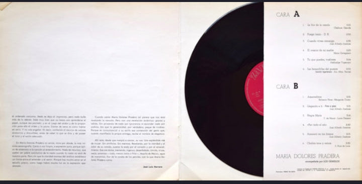 María Dolores Pradera - Éxitos De María Dolores Pradera (Edición Original España, 1967)