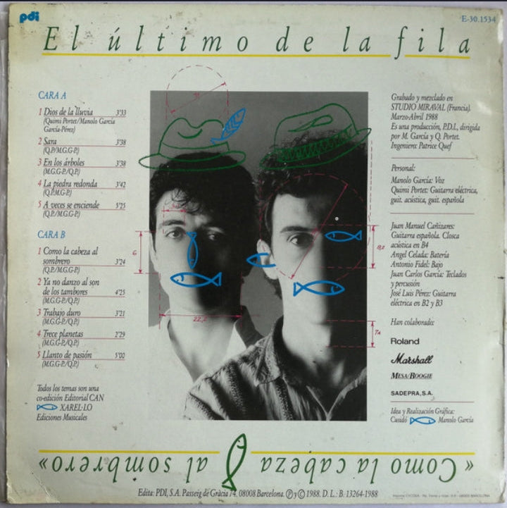 EL ÚLTIMO DE LA FILA - COMO LA CABEZA AL SOMBRERO