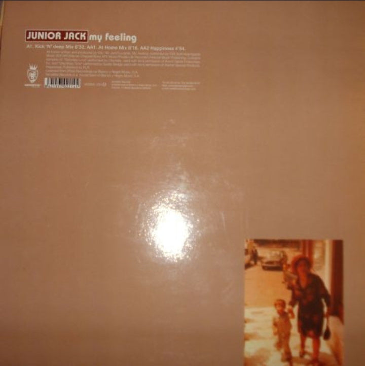Junior Jack - My Feeling (Edición Original España, Vendetta Records, 1999)