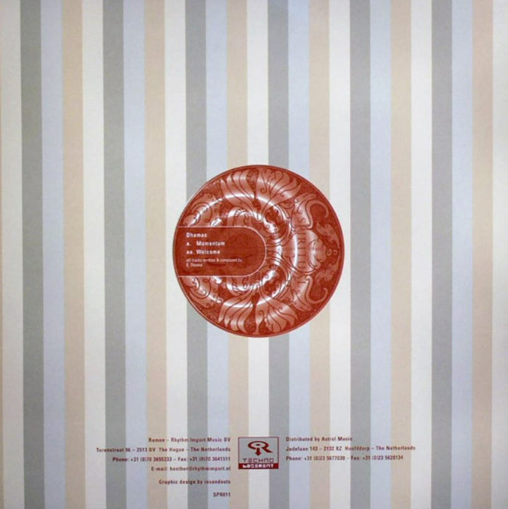 Dhamas - Momentum / Welcome (Edición Original Países Bajos, Spiritual Records, 2002)