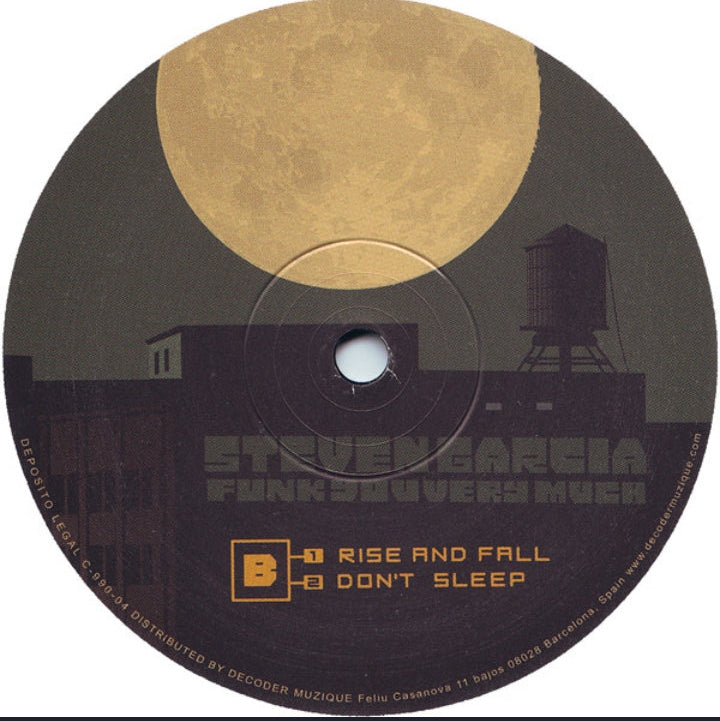 Steven Garcia - Funk You Very Much EP (Edición Original Spain, House Cafe Music, 2004)