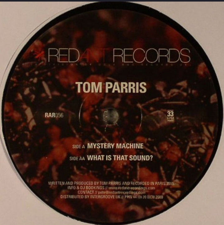 Tom Parris - Mystery Machine / What Is That Sound? (Edición Original UK, Red Ant Records, 2006)