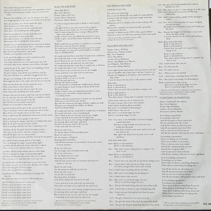 Meat Loaf - Dead Ringer (Edición España, 1981)