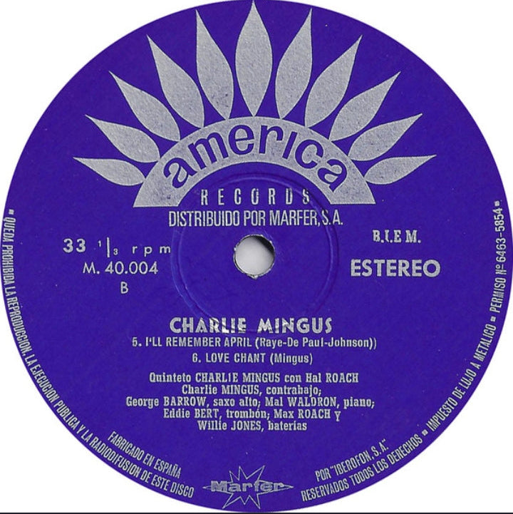 THE CHARLES MINGUS QUINTET - THE CHARLES MINGUS QUINTET