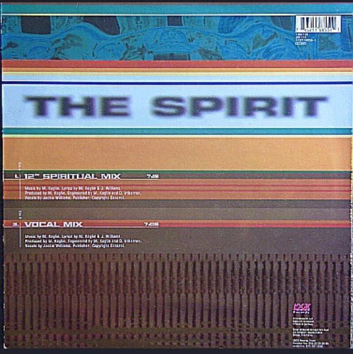 The Spirit - The Spirit (Into Your Hands, I Command My Body) (Edición Original Germany, Logic Records, 1993)