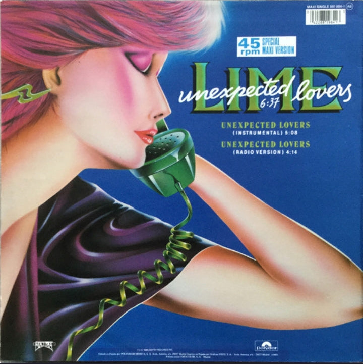 Lime - Unexpected Lovers = Amantes Inesperados (Edición Original España, 1985)