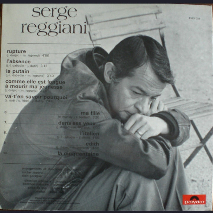 Serge Reggiani - Serge Reggiani (Edición Original Alemania, Polydor, 1971)