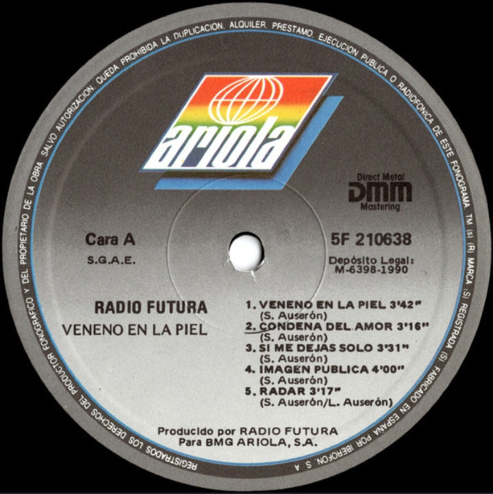 RADIO FUTURA - VENENO EN LA PIEL