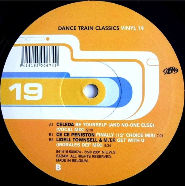 Artistas Varios - Dance Train Classics Vinyl 19 (Edición Original Bélgica, 2001)