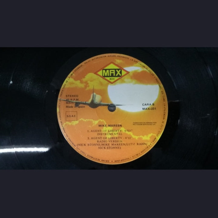 Mike Mareen - Agent Of Liberty (Edición Original España, Max Music, 1987)