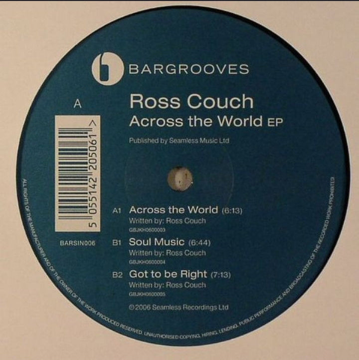 Ross Couch - Across The World EP (Edición Original UK, Seamless Recordings, 2006)