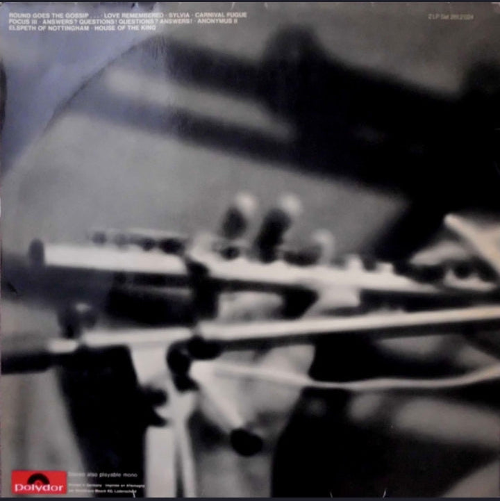 Focus - Focus 3 (Edición Doble LP Alemania, 1972)