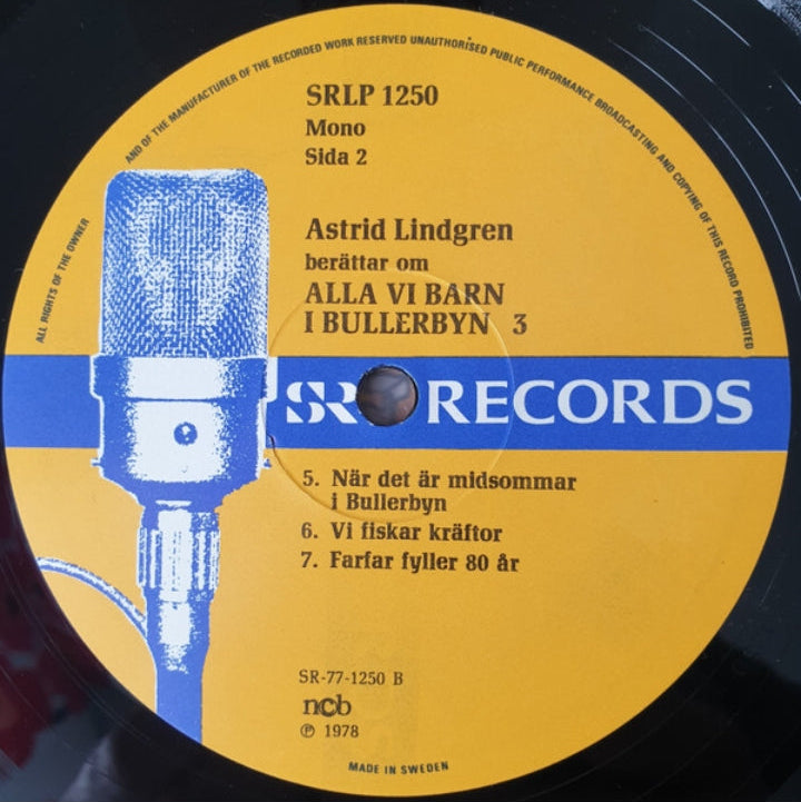 Astrid Lindgren - Alla Vi Barn I Bullerbyn 3 (Edición Suecia, 1978)