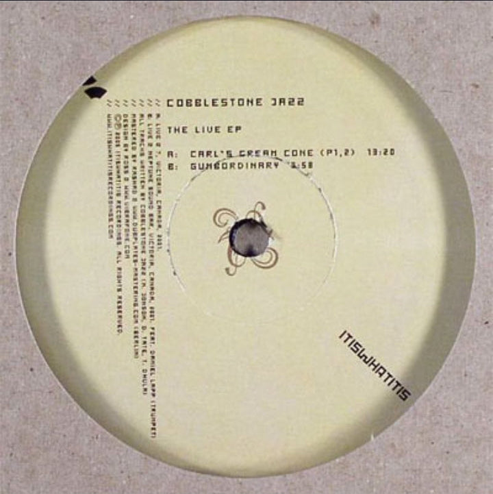 Cobblestone Jazz - The Live EP (Edición Original Canada, Itiswhatitis Recordings, 2005)