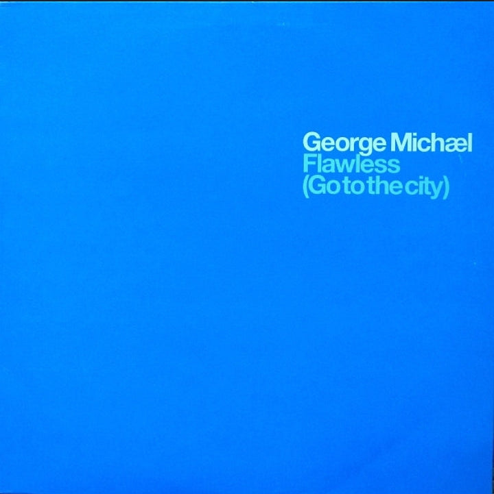 George Michael - Flawless (Go To The City) (Maxisingle Promo UK ½ Speed mastered, 2004)
