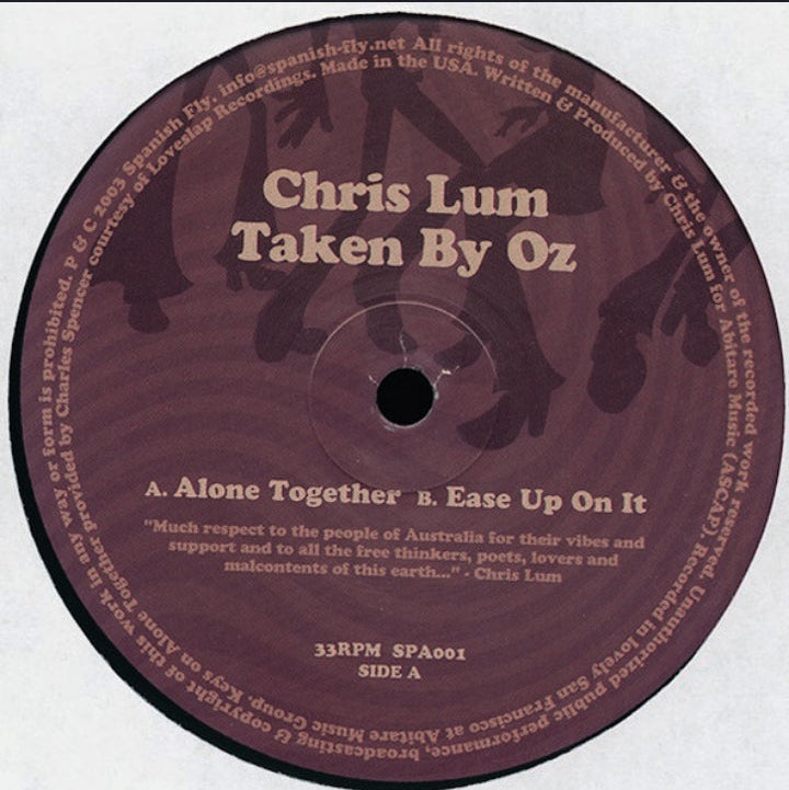 Chris Lum - Taken By Oz (Edición Original US, Spanish Fly Records, 2003)