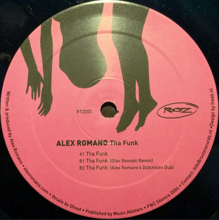 Alex Romano - Tha Funk (Edición Original Países Bajos, Rootz Records, 2004)