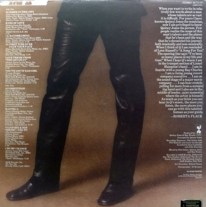 QUINCY JONES - YOU'VE GOT IT BAD GIRL